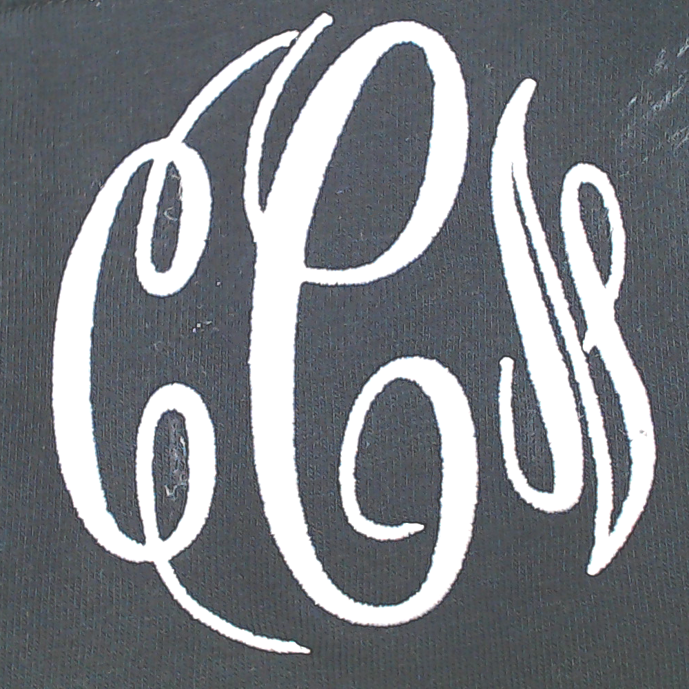 BLOOPER CLOTHING: Monogrammed Scalloped Top