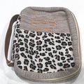 BLOOPER ACCESSORY: Monogrammed Leopard Bible Carrier