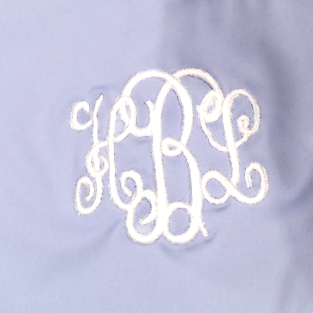 BLOOPER KIDS: Monogrammed Girls Scallop Dress