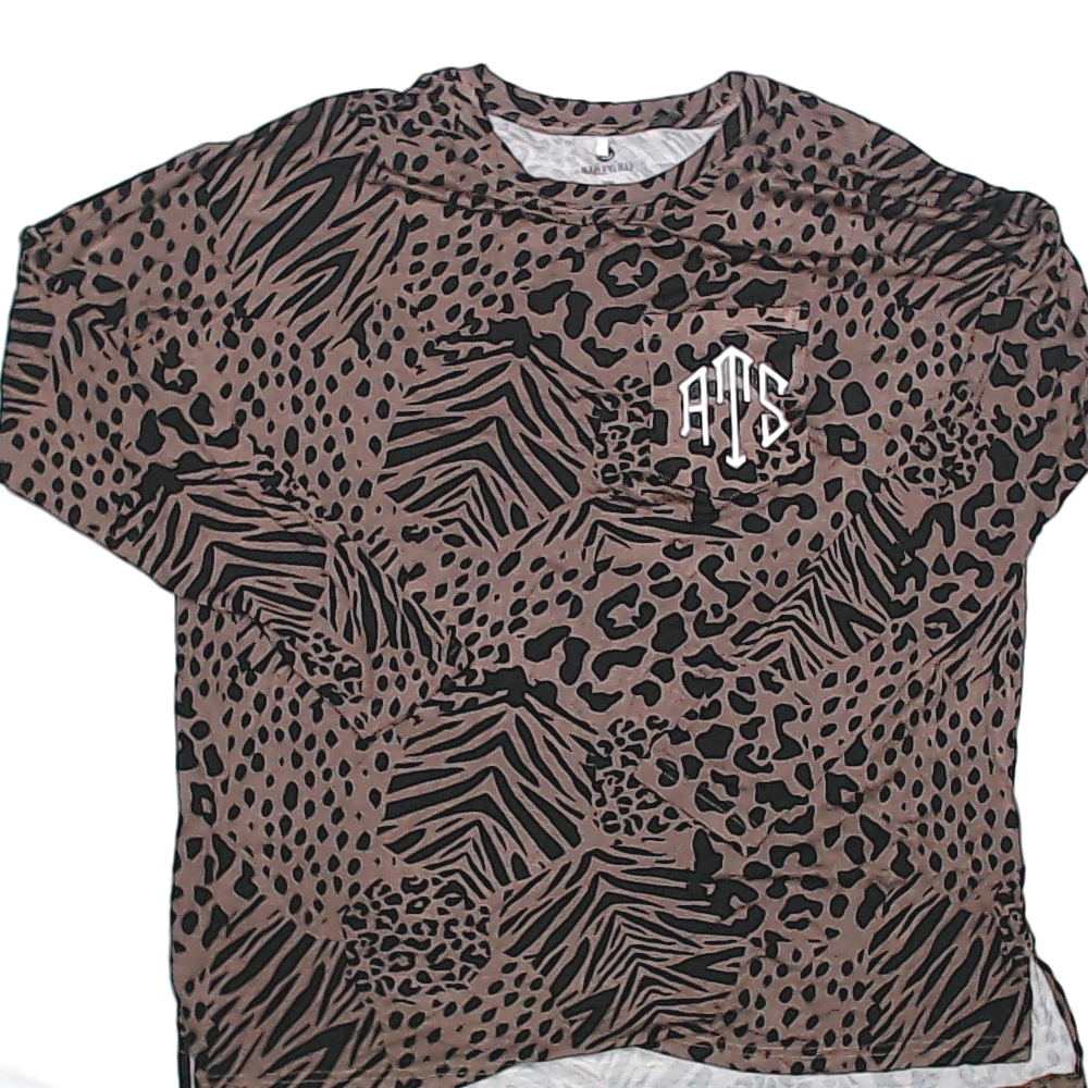 BLOOPER CLOTHING: Monogrammed Tunic Shirt