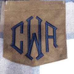 BLOOPER CLOTHING: Monogrammed Shacket