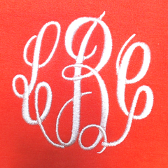 BLOOPER CLOTHING: Monogrammed Sweatshirt Cardigan