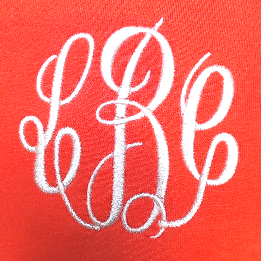 BLOOPER CLOTHING: Monogrammed Sweatshirt Cardigan