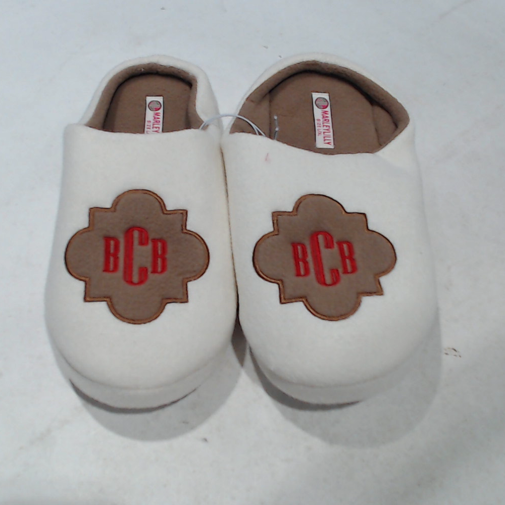 BLOOPER SHOES: Monogrammed Slippers