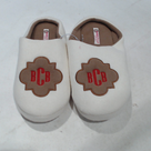 BLOOPER SHOES: Monogrammed Slippers