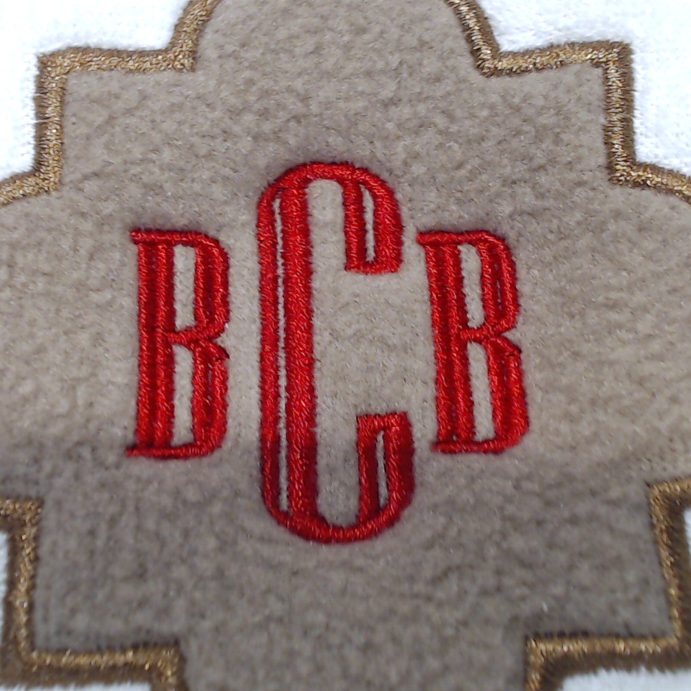 BLOOPER SHOES: Monogrammed Slippers