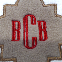 BLOOPER SHOES: Monogrammed Slippers
