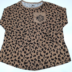 BLOOPER CLOTHING: Monogrammed Pajama Shirt