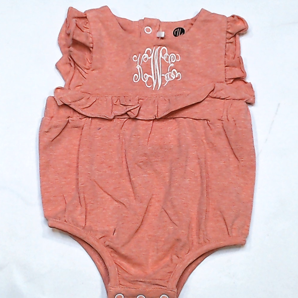 BLOOPER KIDS: Monogrammed Baby Soft Jersey Bubble
