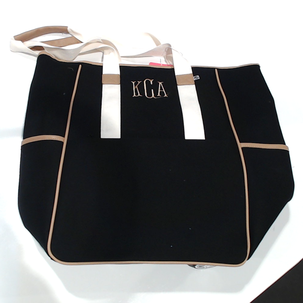 BLOOPER BAG: Monogrammed Rolling Tote