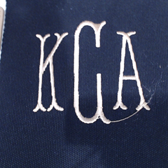 BLOOPER BAG: Monogrammed Rolling Tote