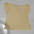 BLOOPER CLOTHING: Monogrammed Flutter Sleeve Top