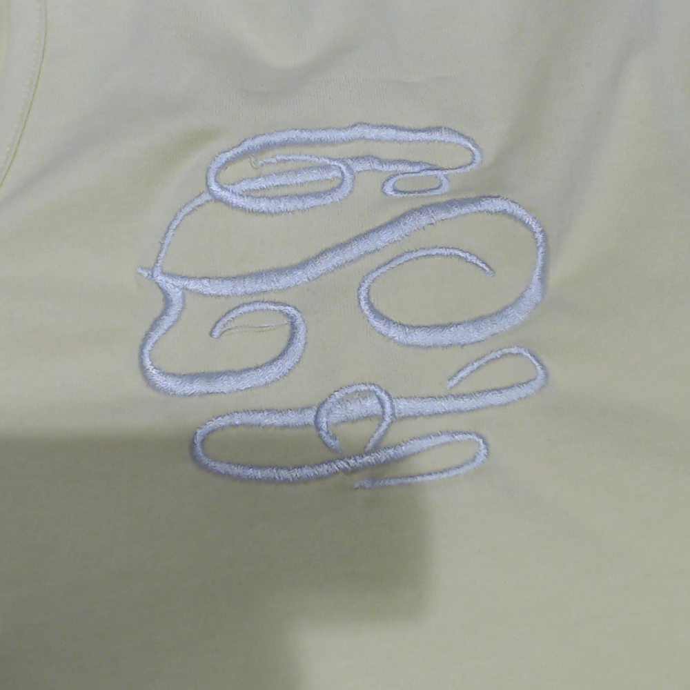 BLOOPER CLOTHING: Monogrammed Flutter Sleeve Top