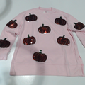 BLOOPER CLOTHING: BLANK Sequin Fall Sweatshirt