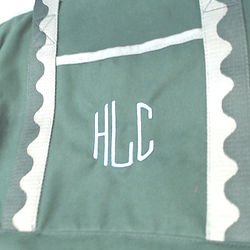 BLOOPER BAG: Monogrammed Anywhere Tote Bag