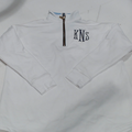 BLOOPER CLOTHING: Monogrammed Quarter Zip Sweatshirt