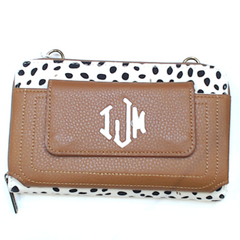 BLOOPER ACCESSORY: Monogrammed Phone Wallet Wristlet