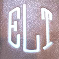 BLOOPER BAG: Monogrammed Sling Bag
