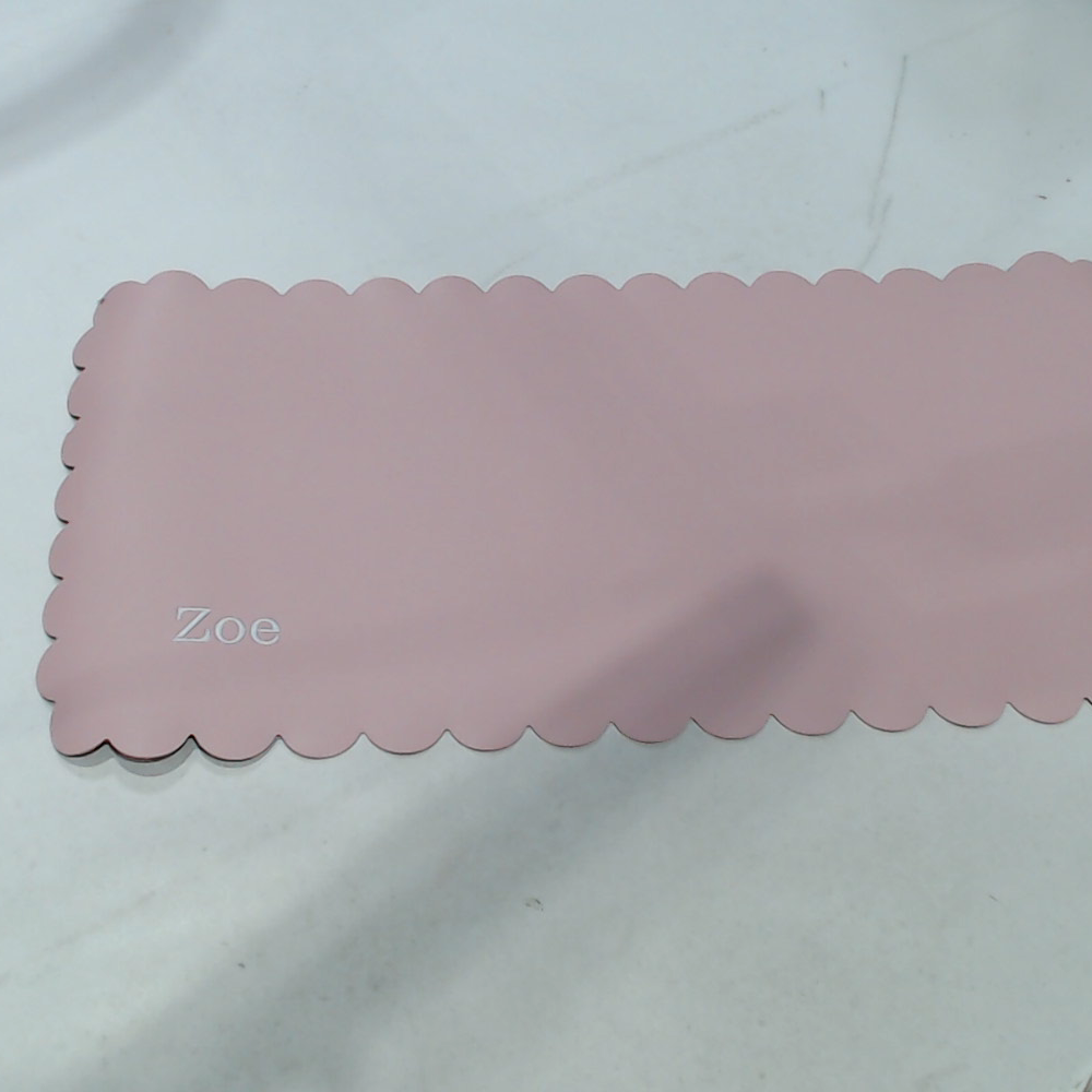 BLOOPER ACCESSORY: Monogrammed Desk Mat
