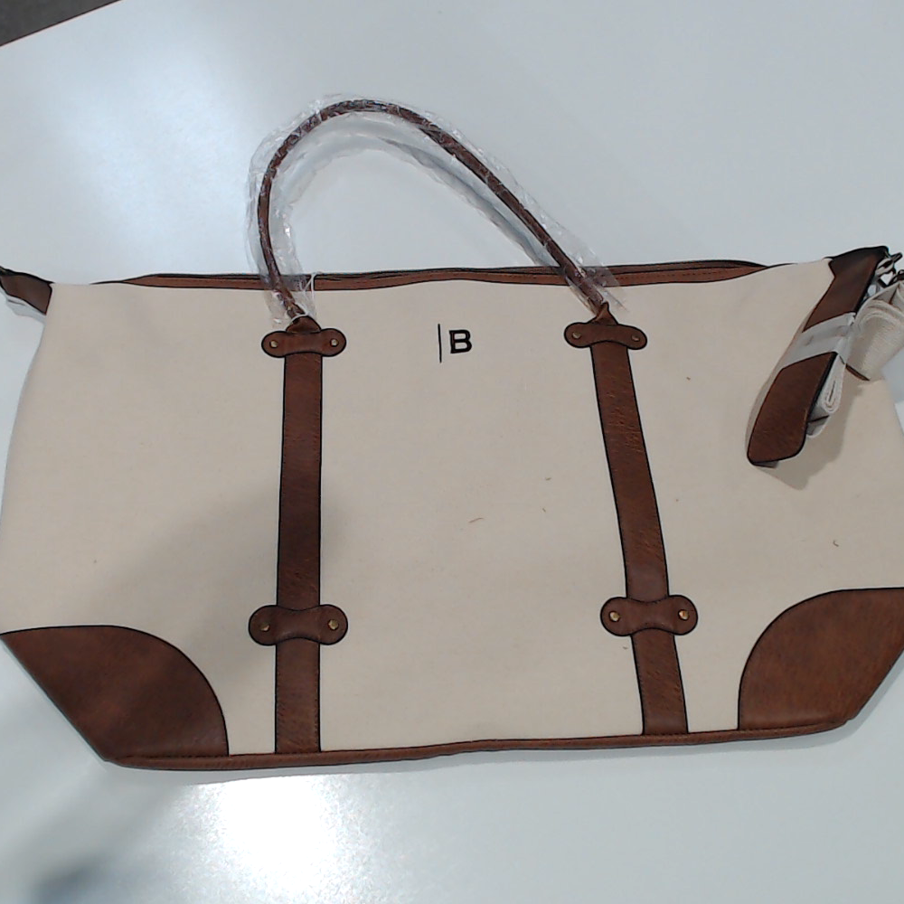 BLOOPER BAG: Monogrammed Vintage Weekender