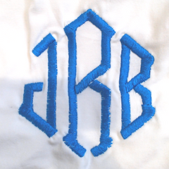 BLOOPER SWIM: Monogrammed Pom Pom Cover Up