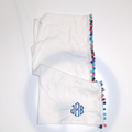BLOOPER SWIM: Monogrammed Pom Pom Cover Up