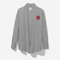 NC State Wolfpack Sweatshirt Cardigan | Heathered Gray