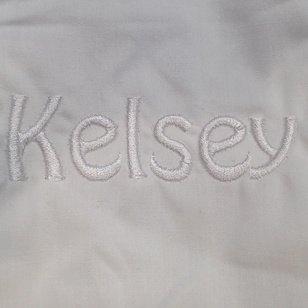 BLOOPER KIDS: Monogrammed White Eyelet Baby Bloomers