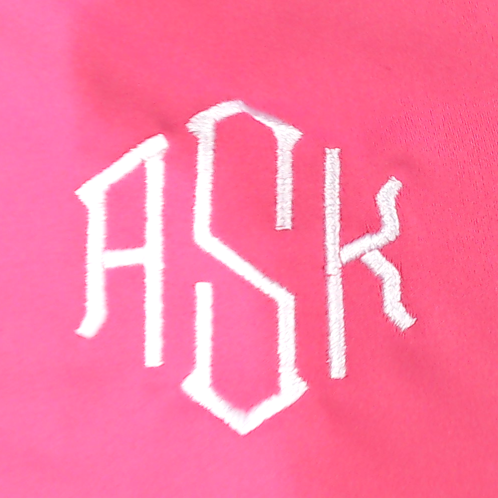 BLOOPER KIDS: Monogrammed Girls Scallop Dress