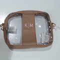 BLOOPER BAG: Monogrammed Clear Stadium Crossbody Bag