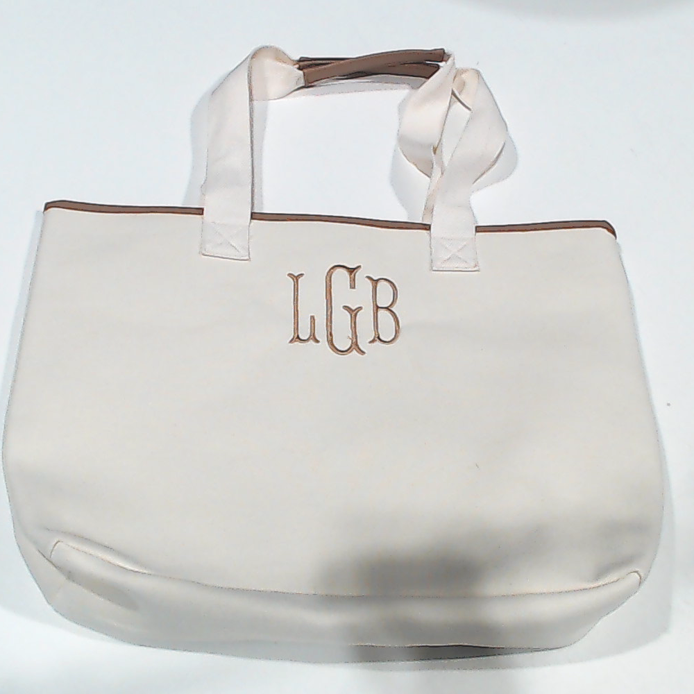 BLOOPER BAG: Monogrammed Tote Bag