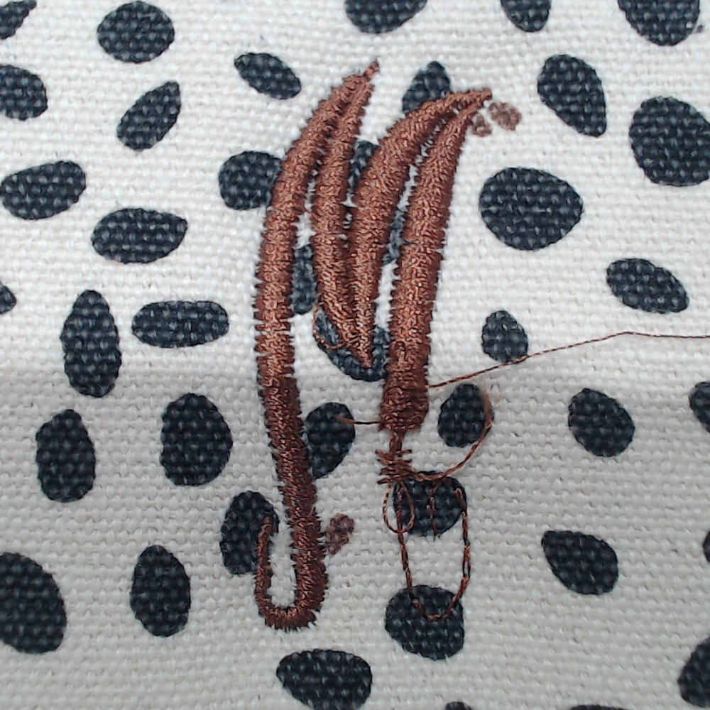BLOOPER ACCESSORY: Monogrammed Keychain Wallet