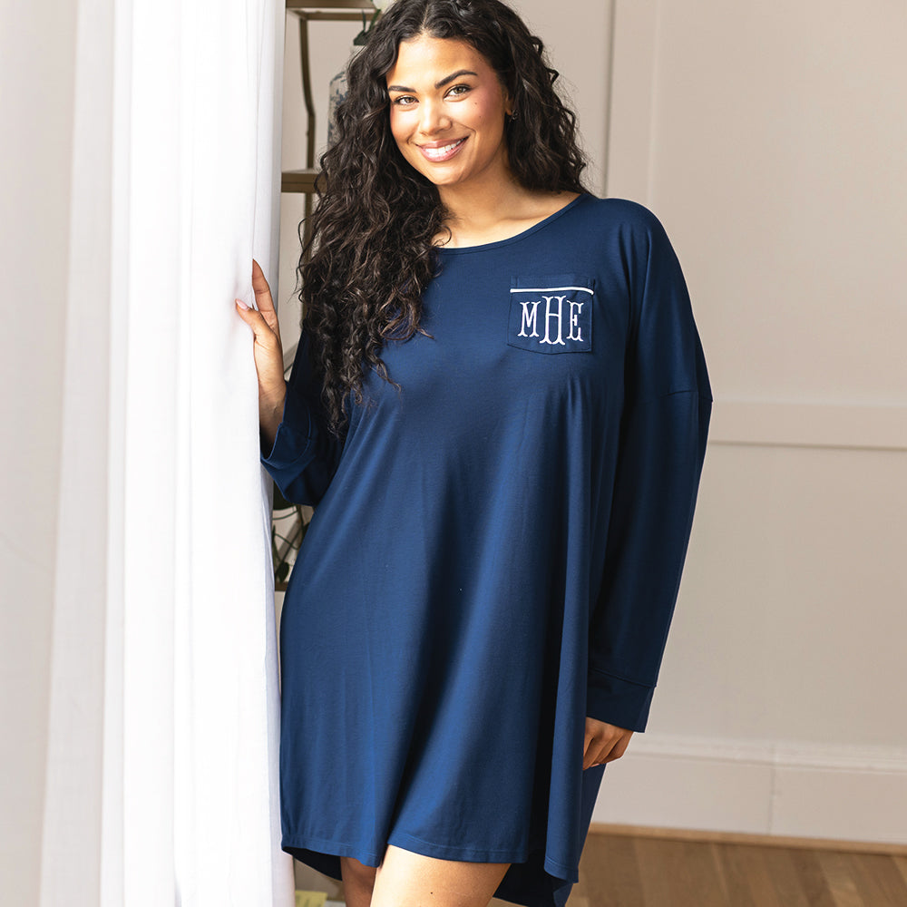 Monogrammed Nightgown Dress