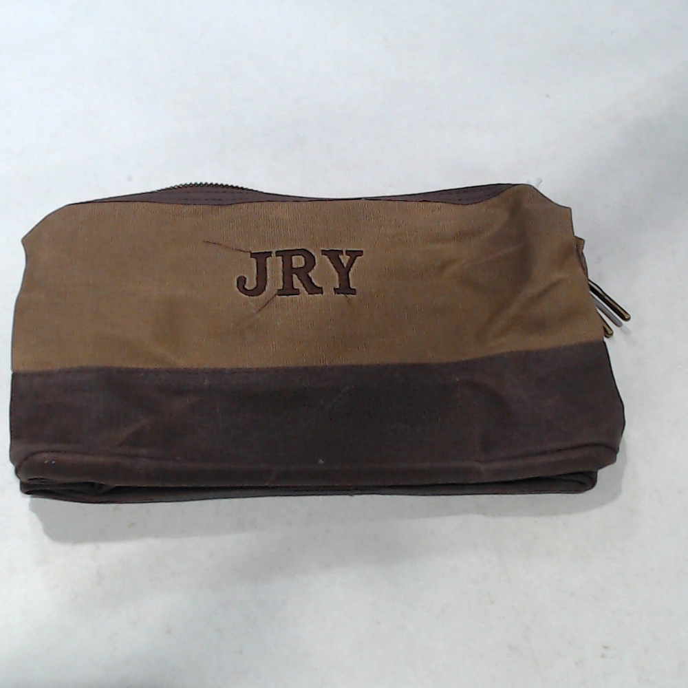 BLOOPER ACCESSORY: Personalized Waxed Canvas Dopp Kit