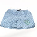 BLOOPER KIDS: Monogrammed Boys Swim Trunks
