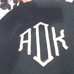 BLOOPER BAG: Monogrammed Lunch Bag
