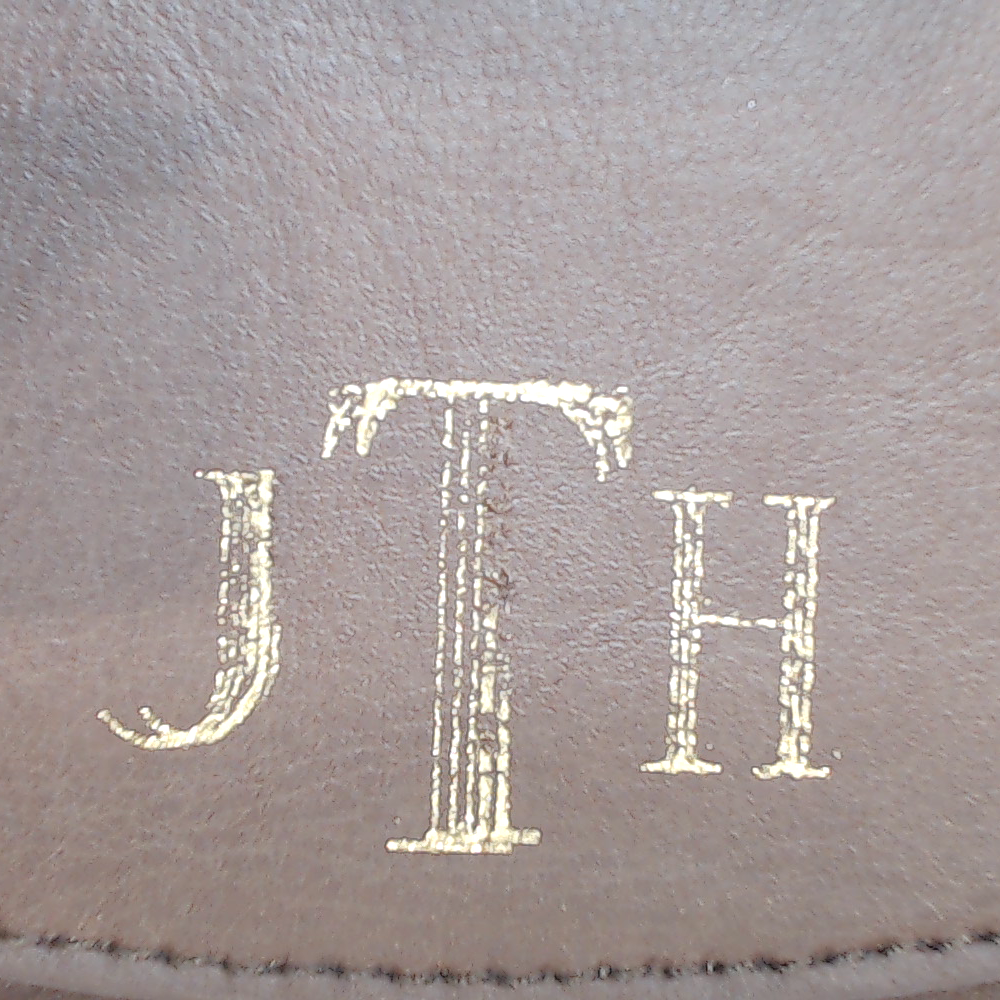 BLOOPER ACCESSORY: Monogrammed Leather Wallet