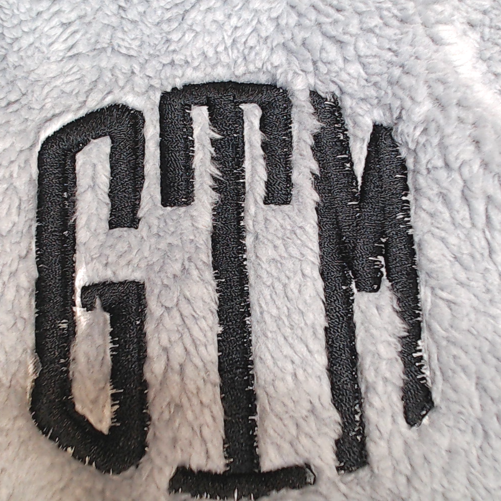 BLOOPER CLOTHING: Monogrammed Lightweight Fleece Hoodie