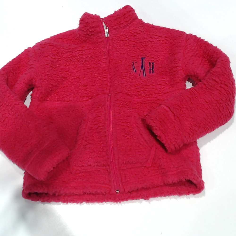 BLOOPER KIDS: Monogrammed Kids Sherpa Jacket