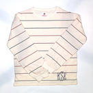 BLOOPER KIDS: Monogrammed Kids Puff Sleeve Sweatshirt