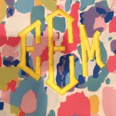 BLOOPER KIDS: Monogrammed Kids Essentials Pouch