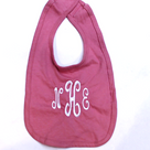 BLOOPER KIDS: Monogrammed Baby Bib