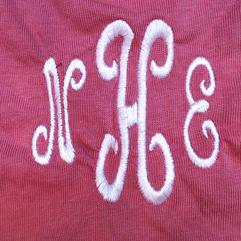 BLOOPER KIDS: Monogrammed Baby Bib
