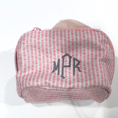BLOOPER BAG: Monogrammed Makeup Bag
