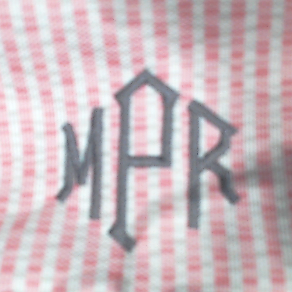 BLOOPER BAG: Monogrammed Makeup Bag