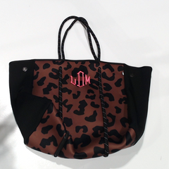 BLOOPER BAG: Monogrammed Neoprene Tote