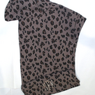 BLOOPER CLOTHING: Monogrammed Cowl Neck Poncho