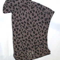BLOOPER CLOTHING: Monogrammed Cowl Neck Poncho