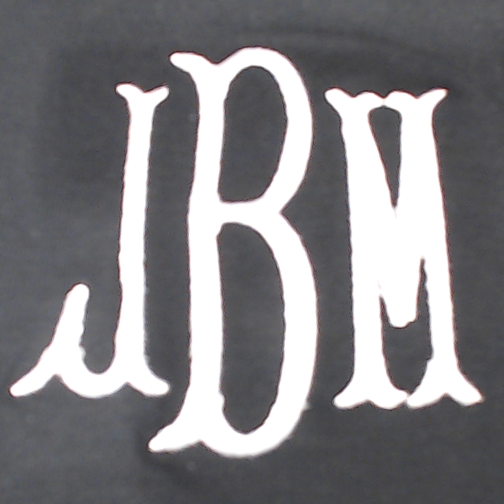 BLOOPER CLOTHING: Monogrammed Casual Skirt