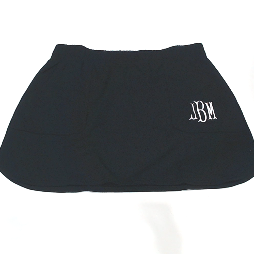 BLOOPER CLOTHING: Monogrammed Casual Skirt